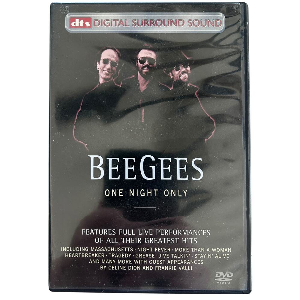 Bee Gees One Night Only Live Concert DVD DTS Dolby Digital Eagle Vision 1997